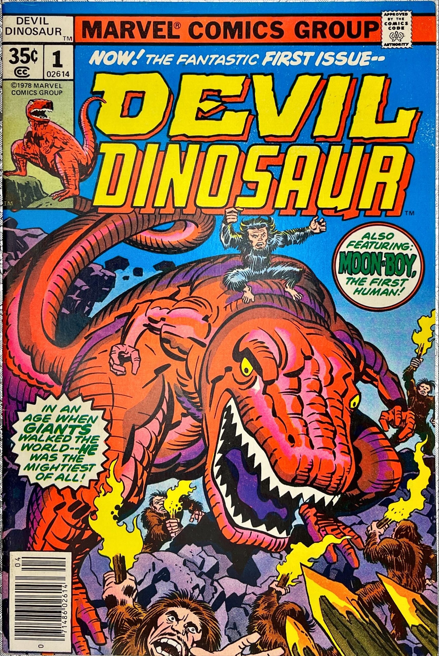 \'Devil Dinosaur\' Comic Book Series